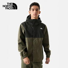 THE NORTH FACE 北面 冲锋衣户外防水春季8AUN 灰褐绿/BQW L