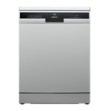 西门子（SIEMENS）【全能舱】独嵌两用洗碗机14套大容量 智能开门烘干 速干消毒  甲流病毒消杀 支持国家补贴20% EI03KC（银色）