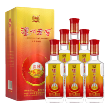 plus会员：泸州老窖 淡雅头曲 浓香型白酒 52度 500ml*6瓶 整箱装