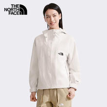 THE NORTH FACE 北面 冲锋衣女户外防水透气硬壳夹克8EYF 沙丘白/QLI L