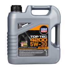 力魔（LIQUI MOLY） 适配奔驰宝马德国进口发动机机油顶技4200合成机油5W-30  4L