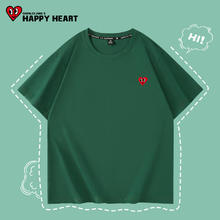 查尔斯桃心 CHARLES JANG'S HAPPY HEART 今日必买：2025新款韩系纯棉内搭短袖t恤