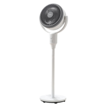 美的（Midea）空气循环扇台式立式两用电风扇小型涡轮扇家用宿舍卧室办公室音轻低噪节能落地风扇 GAG24JR【遥控款 上下左右摇头】