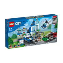 乐高（LEGO）现货速达积木城市系列60316 现代化警察局男孩儿童玩具新年礼物