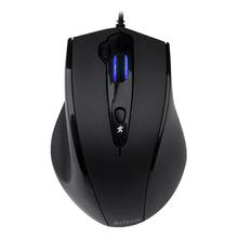 双飞燕 N-810FXS 静音版 有线鼠标 1600DPI 绅士哑黑