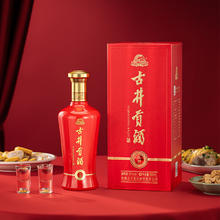 古井贡酒 礼赞 浓香型白酒 50度 500ml*1瓶 单瓶装