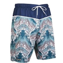 迪卡侬沙滩裤男速干可下水冲浪短裤内衬防尴尬海边泳裤温泉IVU2
