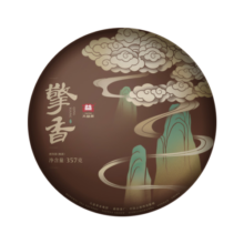 大益普洱茶 熟茶  擎香 普饼  357g/饼 2024年 一饼装