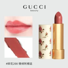 百亿补贴：古驰（GUCCI）口红金管哑光505唇膏小碎花 滋润208#相遇阿根廷 3.5g 送礼盒