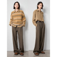 20点：TOYOUTH 初语 免烫磨毛衬衫女 多色可选