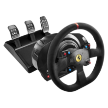 图马思特（THRUSTMASTER）T300法拉利版赛车游戏方向盘赛车模拟器GT7神力科莎尘埃拉力赛兼容PC/PS4/PS5平台