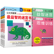 5-6岁专注力游戏书全集（套装共5册）