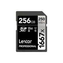 雷克沙 PROFESSIONAL SD存储卡 256GB（UHS-II、V60、U3)