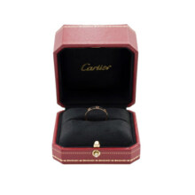 卡地亚（Cartier）戒指男女同款3.6毫米宽LOVE结婚婚戒情侣对戒 生日礼物送女友老婆 B4085200 18K玫瑰金色 46