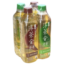 可口可乐 淳茶舍 铁观音乌龙玉露绿茶冷萃零卡路里无糖茶 480ml*4瓶装