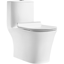 惠达（HUIDA）抽水马桶家用大冲力节水虹吸式卫生间坐便器HDC6218B 400坑距