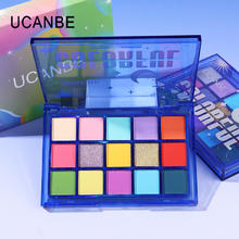 UCANBE 甜梦幻镜15色马卡龙眼影盘彩色多巴胺玩妆显色小众表演舞台