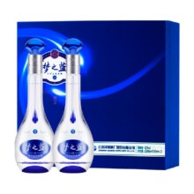88VIP:洋河梦之蓝M3-52度礼盒500ml*2瓶