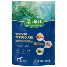 PLUS会员、需首购礼金：麦富迪 狗粮 藻趣儿冻干夹心鸭肉梨全期犬粮300g