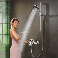 汉斯格雅 hansgrohe 境雨系列花洒带浴缸龙头套装
