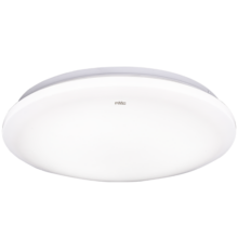 雷士（NVC） led灯饰阳台灯浴室灯厕所灯厨房灯 led吸顶灯具 卧室灯过道走廊 白玉 12瓦 正白光 Φ260*70MM