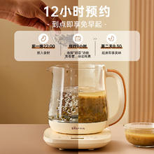 88VIP会员：小熊 养生壶 煮茶器 煮茶壶 304加大提手大滤网花茶壶