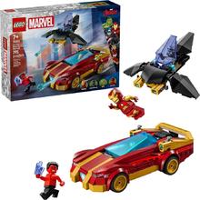 乐高 LEGO 漫威系列 76310 黑豹与钢铁侠汽车大战红浩克