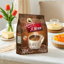 火船三合一速溶咖啡 爪哇拿铁500g（20g×25包）印尼进口