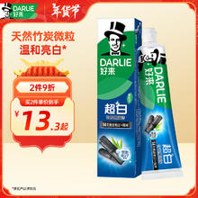 好来 超白竹炭深洁牙膏 190g