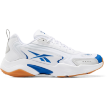 Reebok锐步官方男女VECTOR RUNNER功夫熊猫复古休闲老爹鞋 FY6519_蓝色/土黄色/白色 37.5