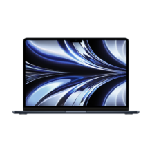 Apple/苹果AI笔记本/2022 MacBook Air 13.6英寸 M2 (8+8核) 16G 256G午夜色电脑 MC7X4CH/A