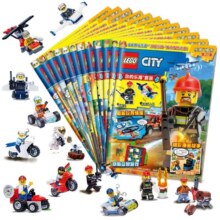 乐高期刊·城市第9-20集 （套装12册）（赠乐高限量玩具） 4-12岁
