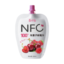 莓小仙 100%NFC车厘子树莓汁花青素饮料150ml*1袋