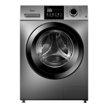 美的（Midea）【旗舰新品】美的全自动滚筒洗衣机 10公斤 消毒除菌除螨 变频安静节能省电手机远程操控 以旧换新 【银色】巴氏除菌 MG100VC133WY 智能家电
