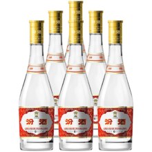 汾酒山西杏花村黄盖475ml*6 53度
