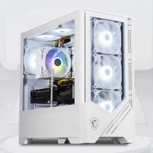 微星 宙斯盾S 游戏台式机 白色（酷睿i5-14600KF、RTX 4060Ti 8G、32GB、1TB SSD）