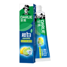 DARLIE 好来 超白青柠薄荷牙膏 亮白去黄去牙渍140g