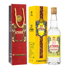 金门高粱酒 黄金龙 53%vol 清香型白酒 500ml 单瓶装