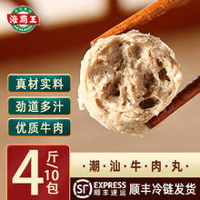 海霸王 潮汕牛肉丸牛筋丸组合 200g*10包