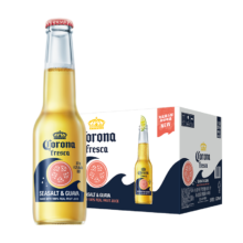 0点截止：Corona 科罗娜 海盐番石榴 果味啤酒 207ml*24瓶 整箱装