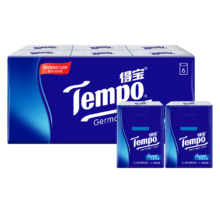 得宝Tempo 手帕纸 4层7片6包