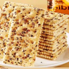 比比赞 奇亚籽藜麦海盐 黑松露苏打饼干 咸味 1kg