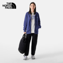 北面 帽衫男女同款户外运动大LOGO开衫针织外套83OR I0D/蓝色 XXL
