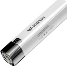 微笑鲨 便携LED手电筒 白色 电池1200mah 带充电宝