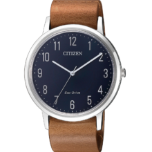 20点：CITIZEN 西铁城 手表男日韩表光动能蓝色表盘 情人节礼物 BJ6501-10L