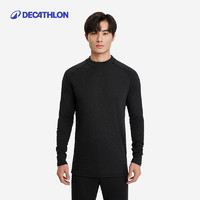 迪卡侬 DECATHLON 基础  男士黑色上装