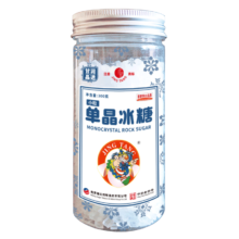 PLUS会员、需首购：京糖 单晶冰糖300g 罐装小粒