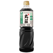 PLUS会员：丸莊 黑豆系列 本酿造黑豆酱油 1L 特级