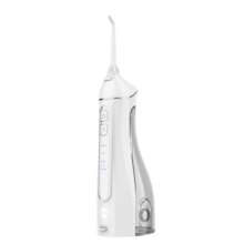 博皓（prooral）冲牙器便携式洗牙器家用电动牙齿冲洗器水牙线声波洁牙器 正畸牙缝清洁牙垢牙结石 F27 信仰白