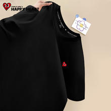 查尔斯桃心 CHARLES JANG'S HAPPY HEART 短袖t恤 黑色 小桃心_K XL